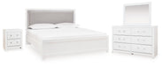 Maeling - Upholstered Panel Bedroom Set Signature Design by Ashley®