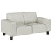 Xana - Track Arm Tufted Loveseat - Greige Furniture Max