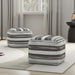 Sommer - Handcrafted Square Pouf Simpli-Home