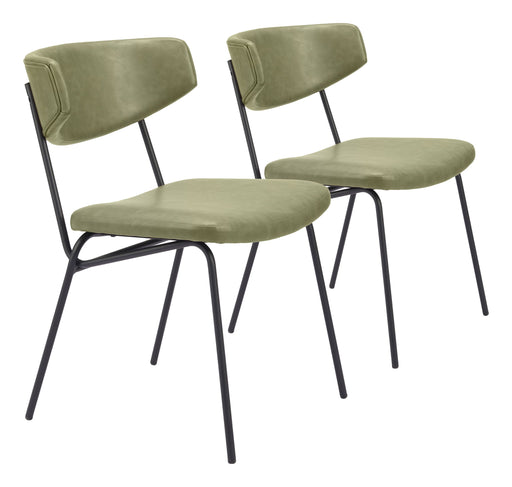 Charon - Dining Chair (Set of 2) Zuo Modern