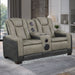 Bruno - Power Reclining Loveseat With Bluetooth Speakers Matrix Furniture Group