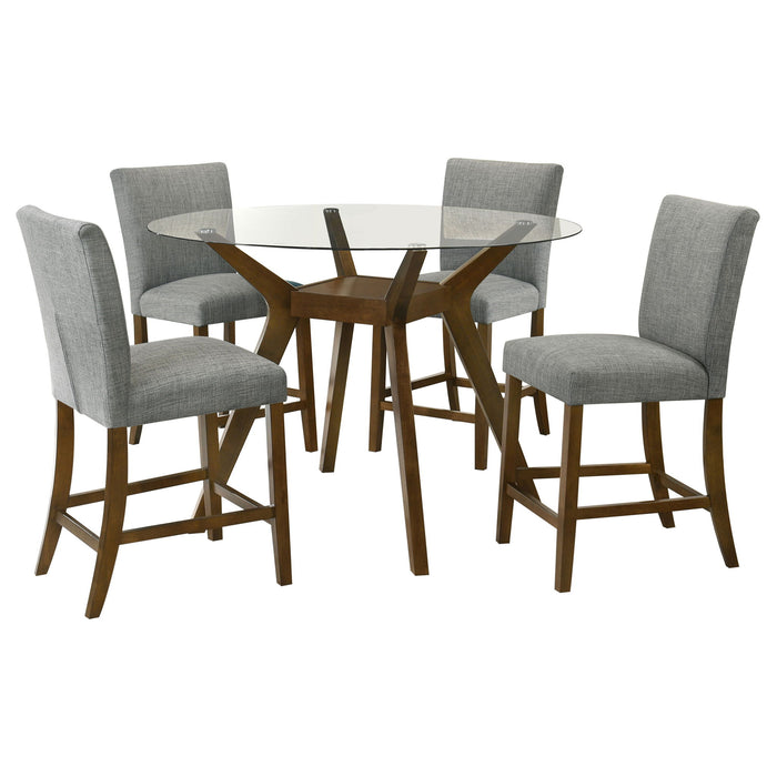 Flynn - 5 Piece Counter Height Dining Set Furniture Max