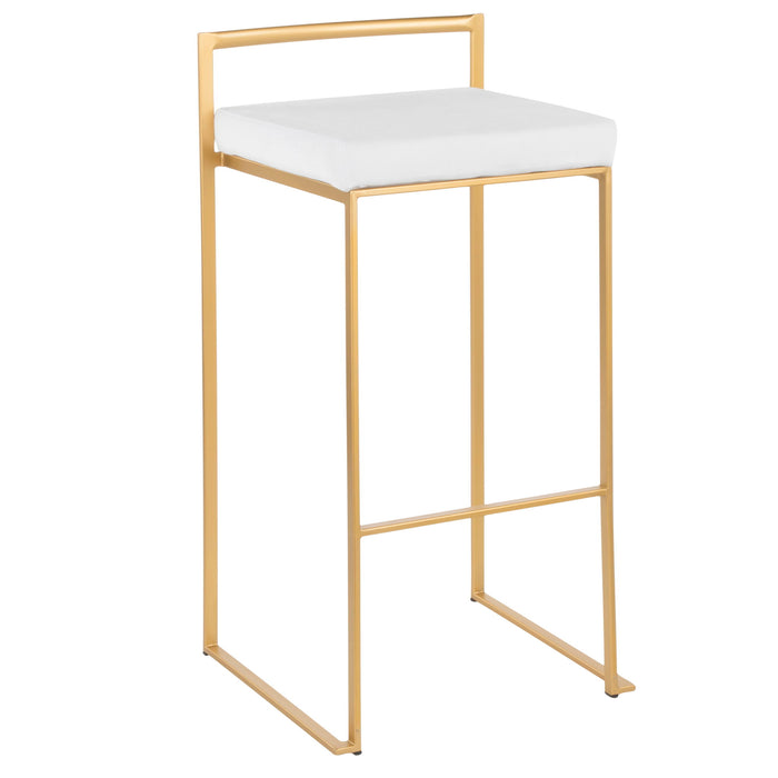 Fuji - Contemporary / Glam & Quality Construction Barstool Lumi Source