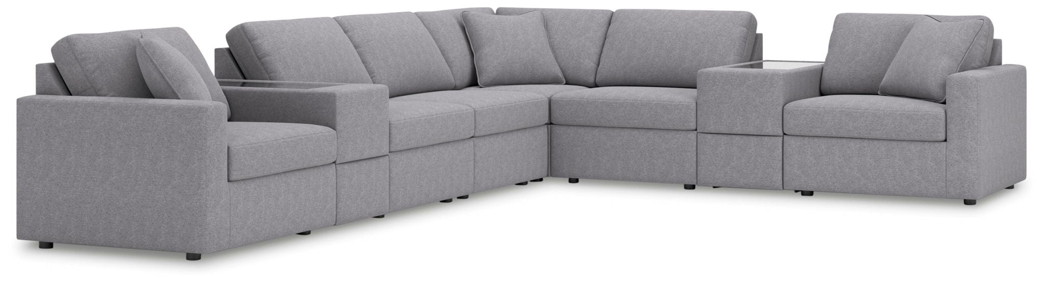 Modmax - Sectional - Granite Signature Design by Ashley®