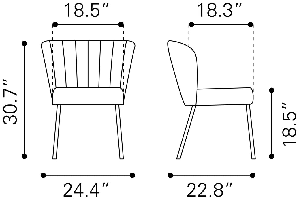 Aimee - Dining Chair (Set of 2)