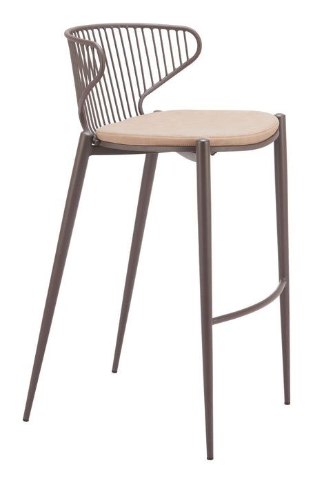 Silues - Stool (Set of 2) Zuo Modern