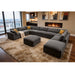 Custom Configuration Modular Sectional & Toss Pillows Home Essentials