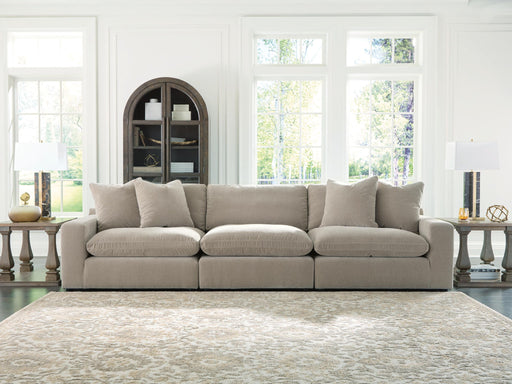 Maxton Heights - 3-Piece Sectional Sofa - Pebble Benchcraft®