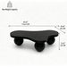 Cloud Shaped Coffee Table & 3 Ball Legs For Living Room - Black Home Essentials