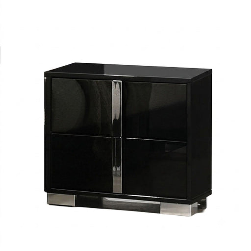 Nightstand With Vertical Handles Home Essentials