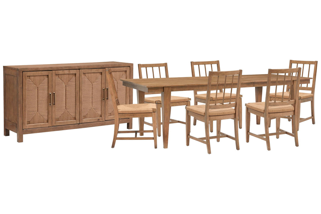 Lindon - Extendable Rectangular Dining Table Set Magnussen Furniture