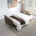 Turpin - Sofa With Sleeper, 2 Pillows & Storage - Brown Boucle ACME