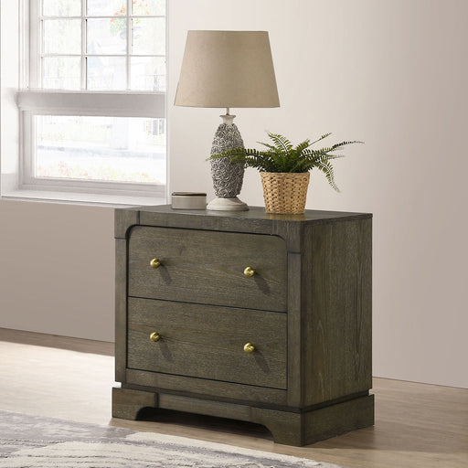 Sundance - 2 Drawer Nightstand - Dark Brown Furniture Max