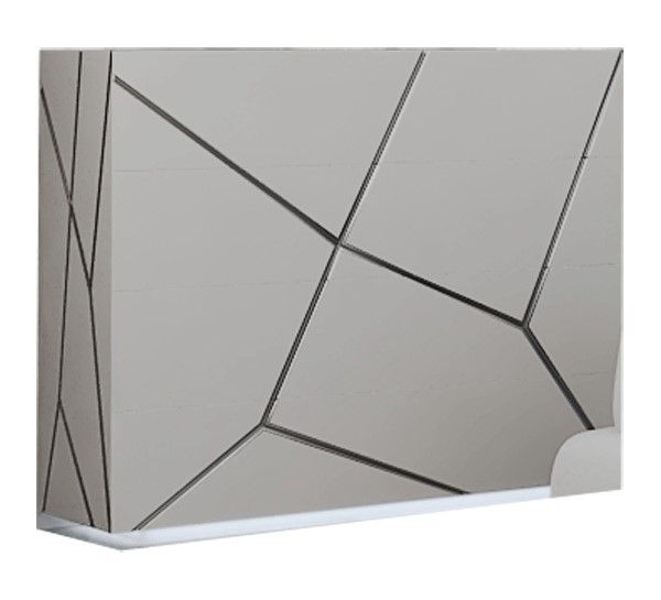 Gio - Single Dresser - White / Gray Franco Spain