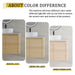 Mounted Bathroom Vanity With Art Sink, Storage Shelves, Soft Close Door Home Essentials