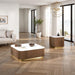 Contemporary Square Table Home Essentials