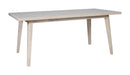 Roms - Dining Table - Natural / Whitewashed Zuo Modern