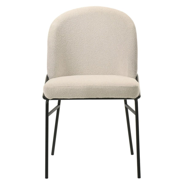 Lark - Side Chair (Set of 2) - White / Black ACME