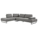 Harnal - L-Shape Sectional Adjustable Back Comfort Focused Sofa - Taupe Furniture Max