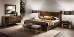 Essenza - Bed With Wooden Headboard Arredoclassic Italy