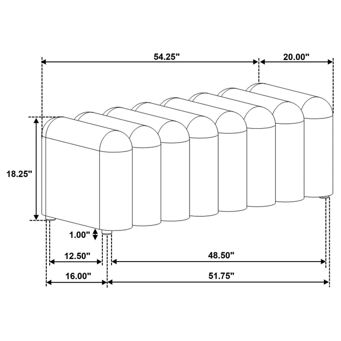 Delsur - Accent Bench Furniture Max