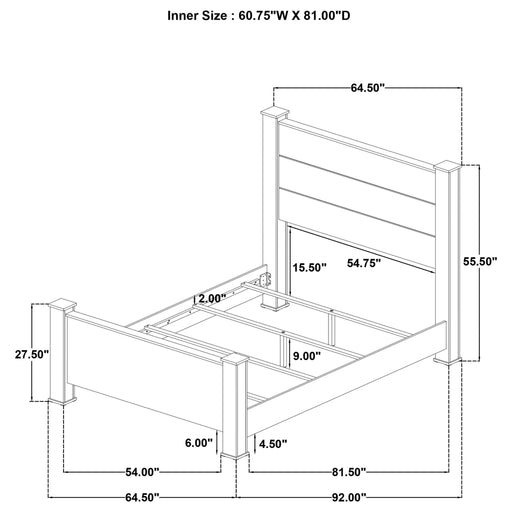 Sansome - Bedroom Set Furniture Max