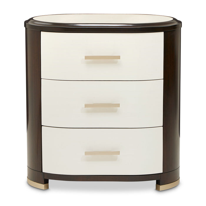 Paris Chic - Nightstand - Espresso Brown