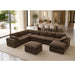 Sectional, Large Arms, Toss Pillows Included Home Essentials