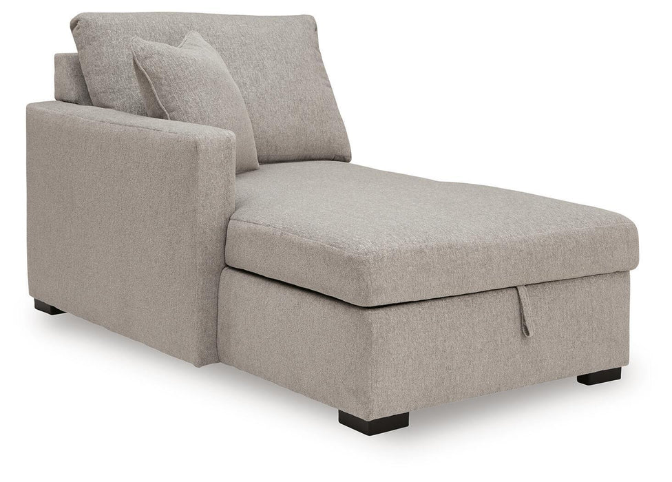 ModMax Luxe - LAF Corner Chaise With Storage - Flint Benchcraft®