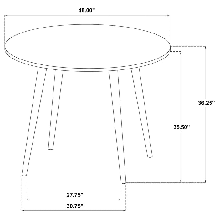 Sutton - 5 Piece Counter Height Dining Set Furniture Max