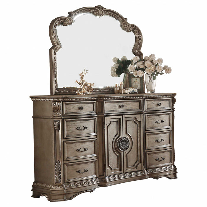 Wood Combo Dresser - Brown