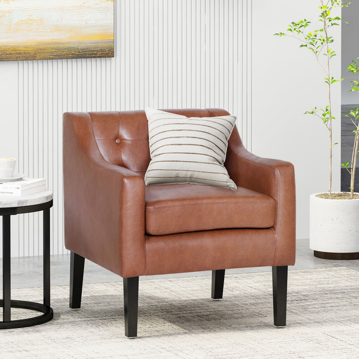 Nh-Cloudhouse - Accent Chair - Light Brown - Fabric