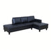 L - Shaped Sectional Sofa With Chaise & Ottoman Home Essentials
