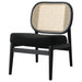 Quinne - Accent Chair With Padded Seat - Black Furniture Max