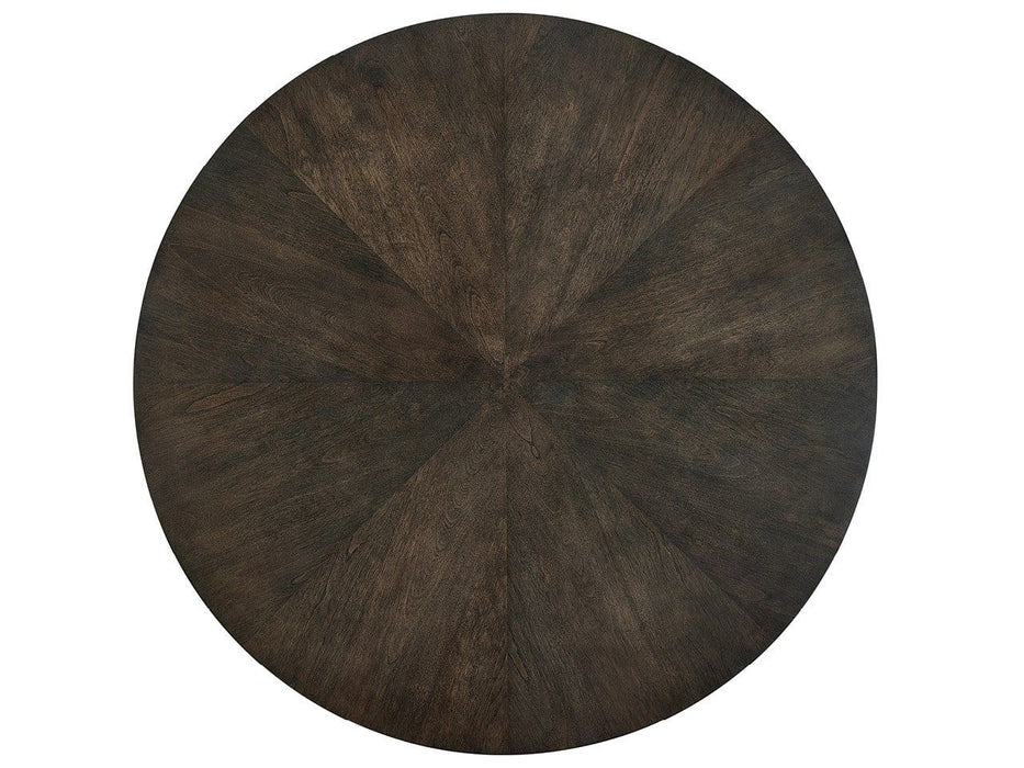 Fenwick - Pedestal Table - Dark Brown Universal Furniture