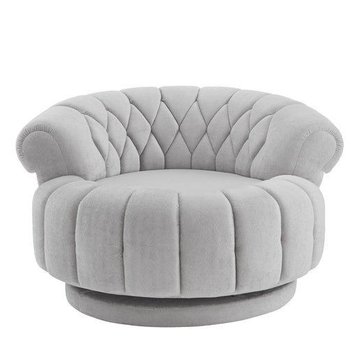 Round Swivel Accent Chair With Rotation Hearth and Haven
