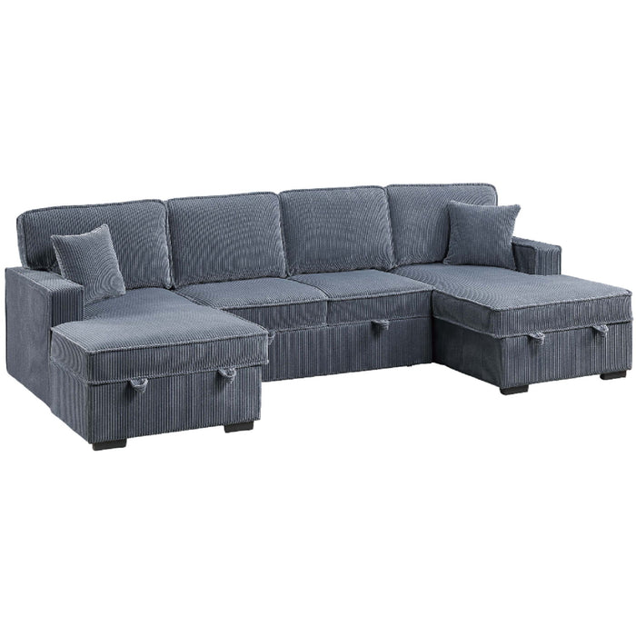 Convertible Sectional With Pull Out Bed Home Essentials