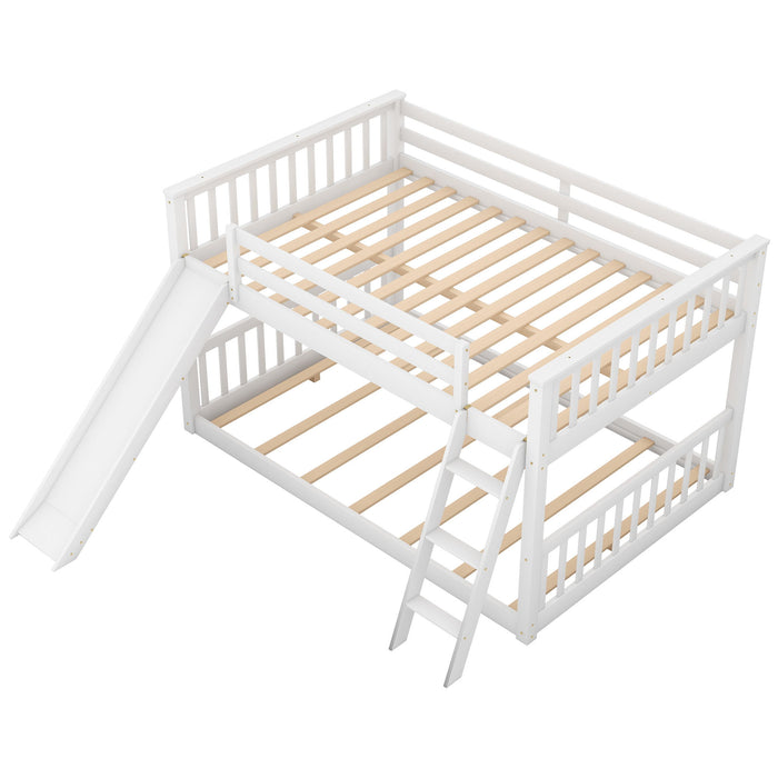 Bunk Bed With Convertible Slide And Ladder