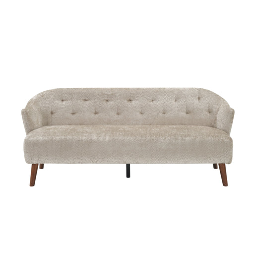 3 Seater Tufted Upholstered Couch Comfy Living Room Sofa Noble House
