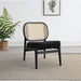 Quinne - Accent Chair With Padded Seat - Black Furniture Max