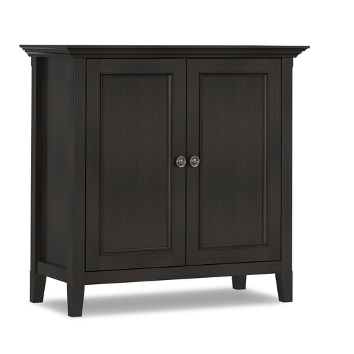 Amherst - 2 Door Storage Cabinet & Adjustable Shelving - Brown Simpli-Home