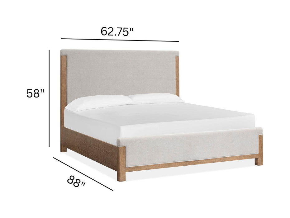 Plum Creek - Upholstered Panel Bed Magnussen Furniture