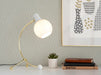 Eileen - Contemporary Task Lamp - Gold / White Lumi Source