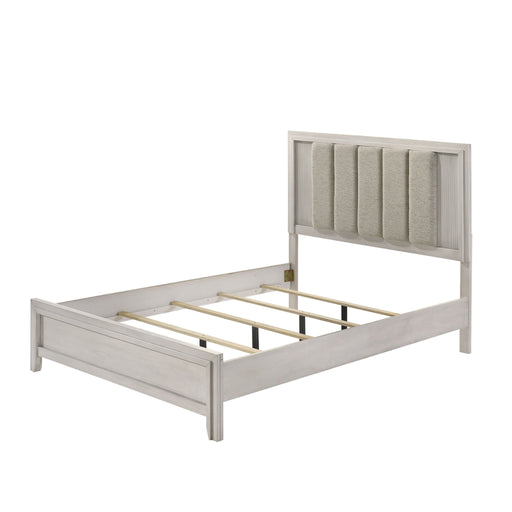 Plush Upholstered Headboard Framed Bed Home Essentials