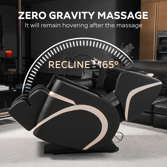 Massage Chair Recliner With Zero Gravity & Full Body Air Pressure - Black Home Essentials