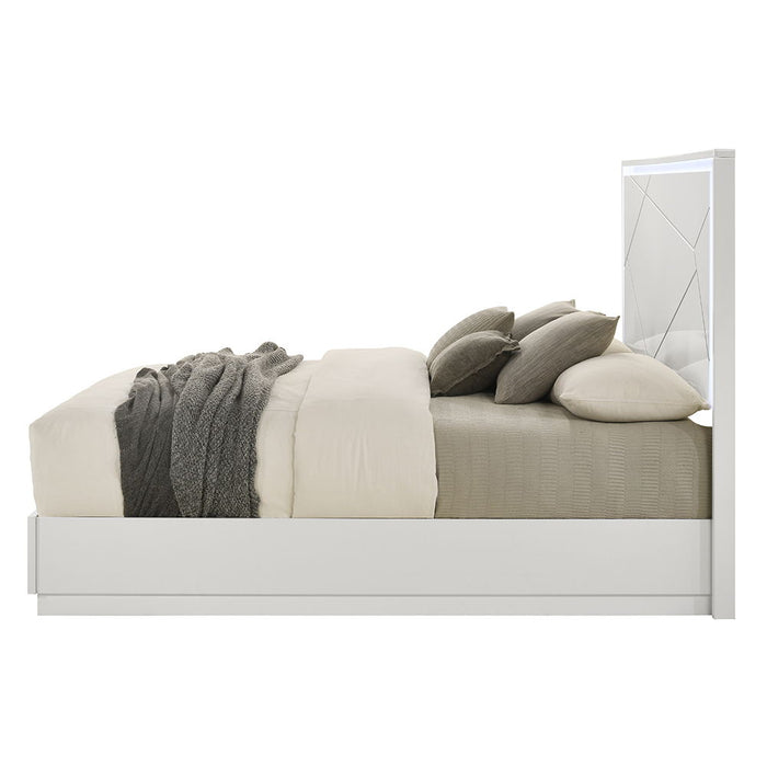 Esther - Bed With LED ACME