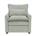 Modern Single Seat Accent Chair With Side Storage Pockets Hearth and Haven
