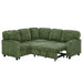 L-Shaped Sofa With Pull Out Sofa Bed With USB Home Essentials