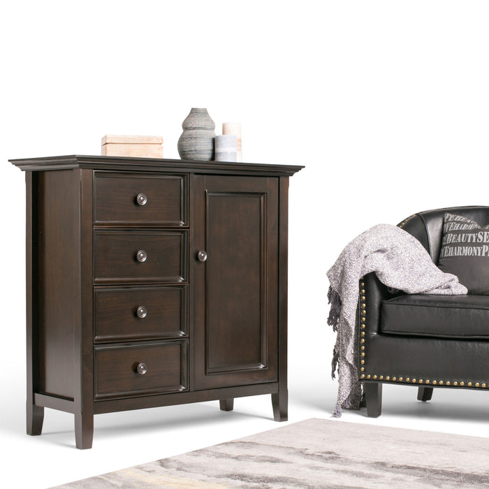 Amherst - Handcrafted Medium Storage Cabinet Simpli-Home
