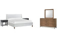 Lindon - Upholstered Island Bed Set Magnussen Furniture